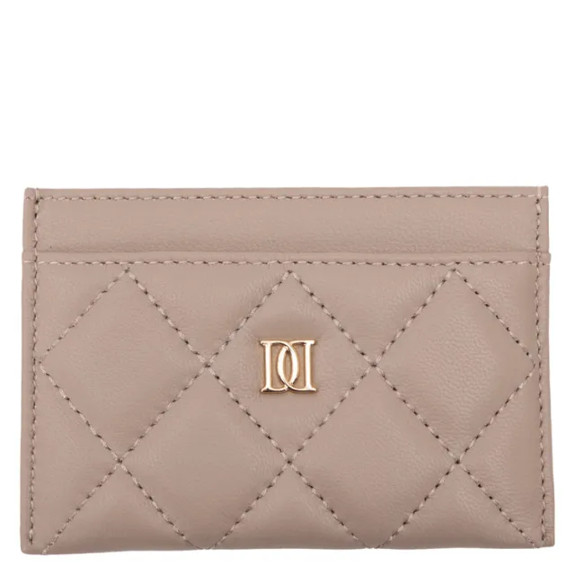Dark Taupe- Leather Card Holder