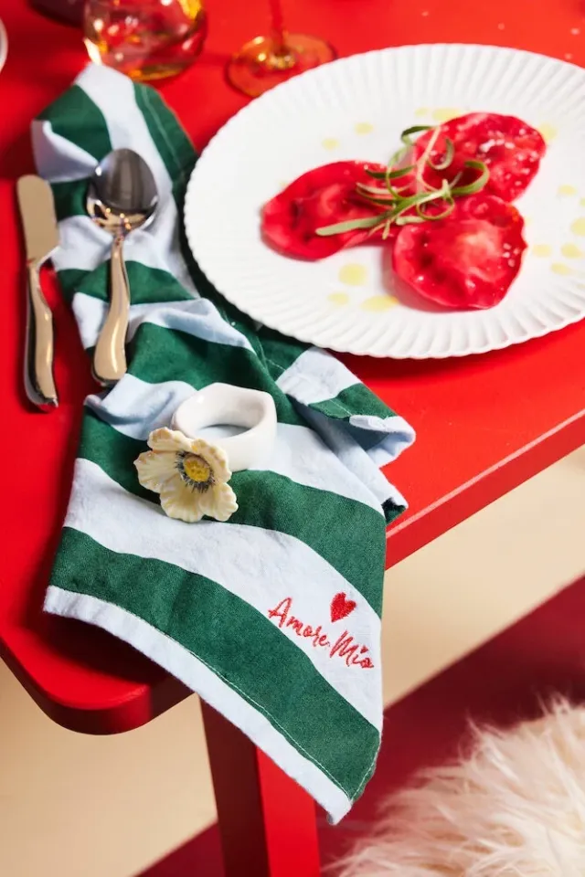 NAPKIN RING POPPY 2PCS/SET BEIGE - BYON