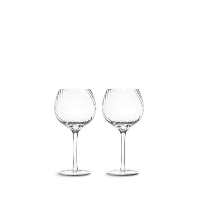WINE GLASS OPACITY 2PCS/SET CLEAR - BYON