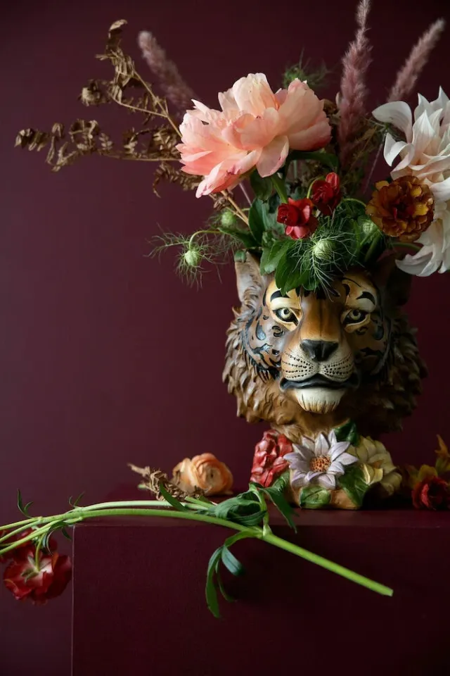 VASE TIGER MULTI - BYON